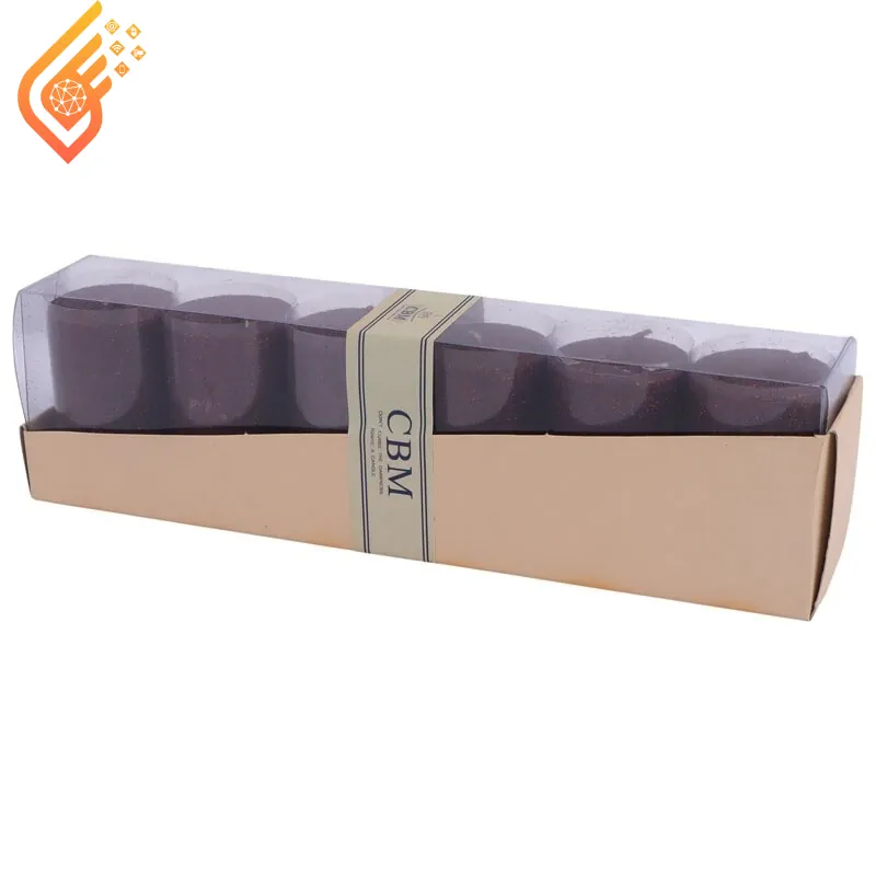 شمع استوانه ای اکلیلی سی بی ام بسته 6 عددی (4) شمع استوانه ای اکلیلی سی بی ام بسته 6 عددی