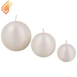 شمع توپی شیار دار بسته 3 عددی
