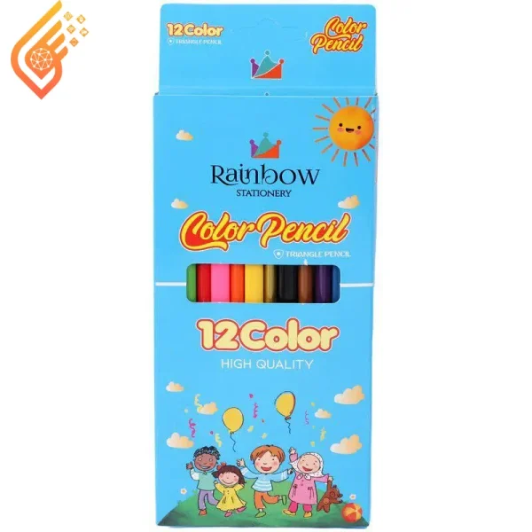 مداد رنگی 12 رنگ رینبو