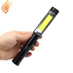 چراغ قوه 3 حالته مگنتی مدل Mountain Wolf Q5
