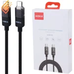 کابل دو سر تایپ سی فست شارژ 60 وات هیسکا مدل Hiska LX-891CC