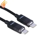 کابل دو سر تایپ سی فست شارژ 60 وات هیسکا مدل Hiska LX-891CC