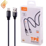 کابل لایتنینگ فست شارژ 2.4 آمپر الدینیو مدل LDNIO LS442