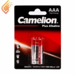 باتری دوتایی قلمی AAA کملیون Plus Alkaline