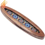 جا عودی چوبی طرح کاشی