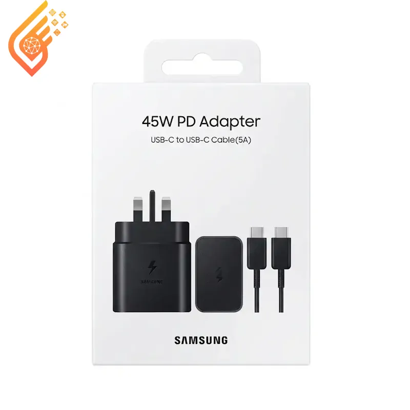 شارژر 45 وات همراه کابل سامسونگ + NFC