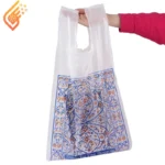 نایلون دسته دار طرح فانتزی سایز 6555 سانتی متر بسته 1 کیلویی کد 2