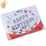 بادکنک فویلی 13 تکه 16 اینچ Happy Birthday