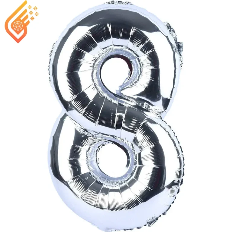 بادکنک فویلی 32 اینچ عدد 8 لی لی بالن