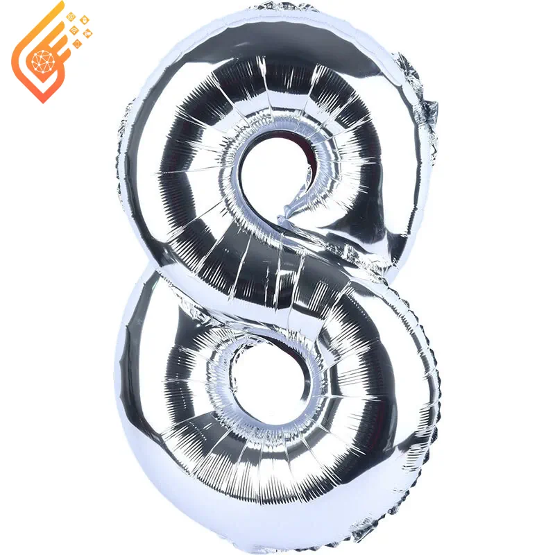 بادکنک فویلی 32 اینچ عدد 8 لی لی بالن (3) بادکنک فویلی 32 اینچ عدد 8 لی لی بالن