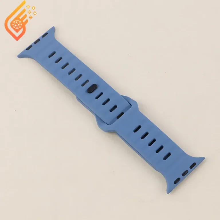 بند اپل واچ سیلیکونی پافری ساده Slicto سایز 42/44/45/46/49