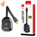 دانگل HDMI انتقال تصویر موبایل هیسکا مدل Hiska HR-30 8K