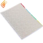 دفتر کلاسوری 100 برگ طرح چرم کد 2
