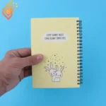 دفترچه یادداشت 100 برگ پاپکو Funny Bunnies NP-21018101 حاشیه دار
