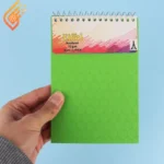 دفترچه یادداشت 70 برگ ایفل کد 4 طرح رنگی بالا بازشو