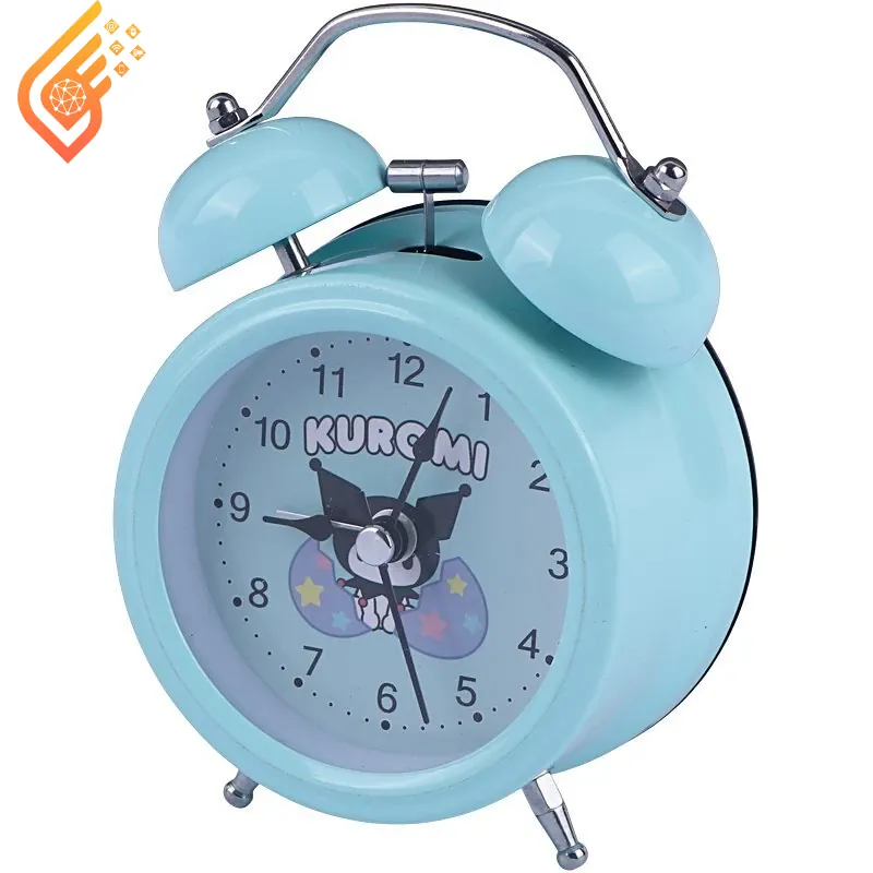 ساعت رومیزی زنگ دار طرح لبوبو و کرومی No.669 (3) ساعت رومیزی زنگ دار طرح لبوبو و کرومی No.669
