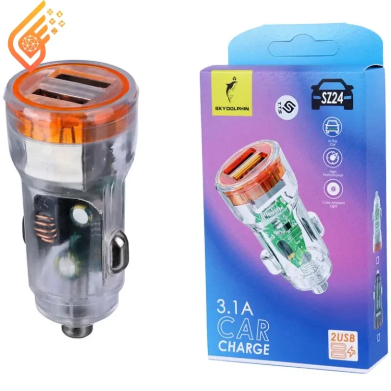 شارژر فندکی 15 وات اسکای دلفین مدل Sky Dolphin SZ24