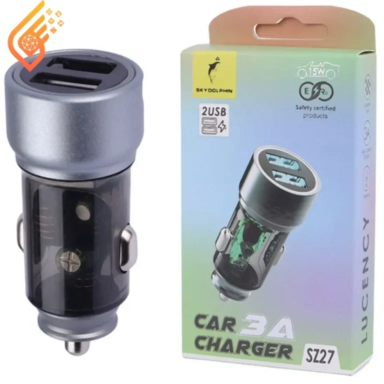 شارژر فندکی 15 وات اسکای دلفین مدل Sky Dolphin SZ27
