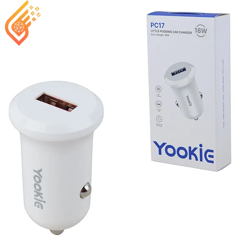 شارژر فندکی 18 وات یوکی مدل UKEY PC17