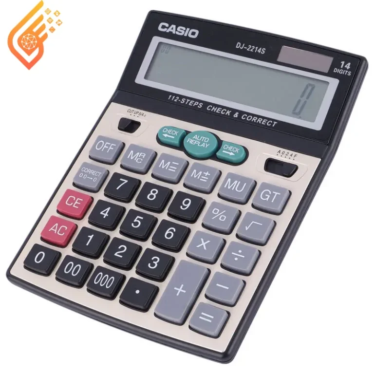 ماشین حساب کاسیو مدل Casio DJ-2214S