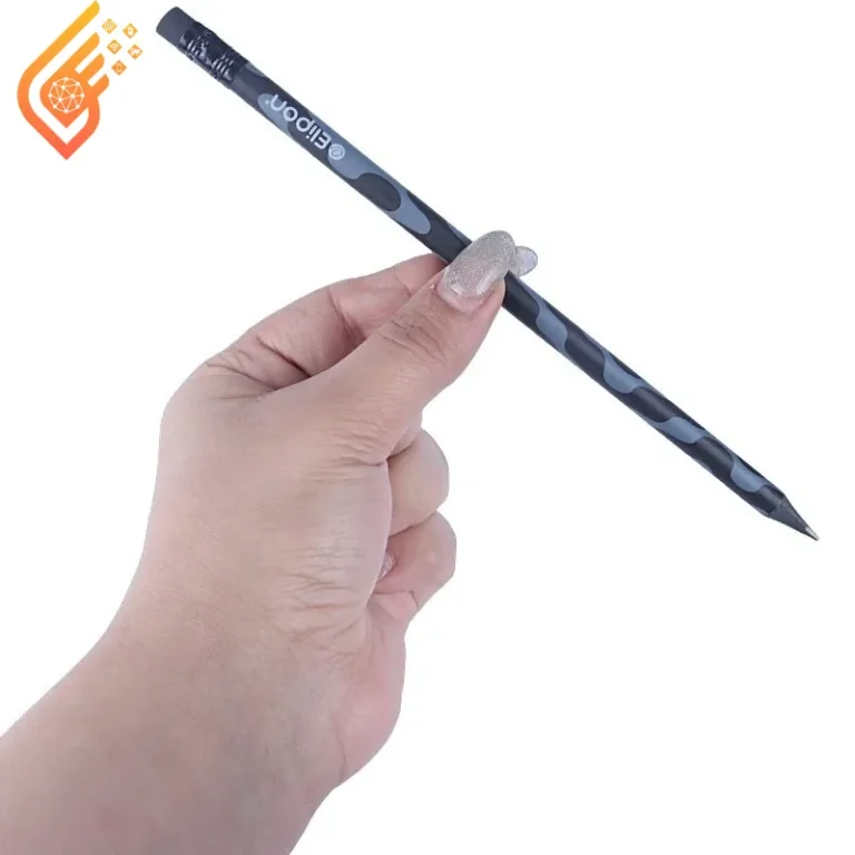 مداد مشکی پاک کن دار الیپون مدل Elipon Black Wood