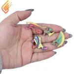 پازل چوبی 112 تکه هزارتو طرح ماهی کد 010994
