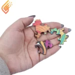 پازل چوبی 170 تکه هزارتو طرح گربه کد 011071