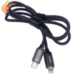 کابل شارژ تایپ سی به لایتنینگ هیسکا مدل Hiska LX-801CL