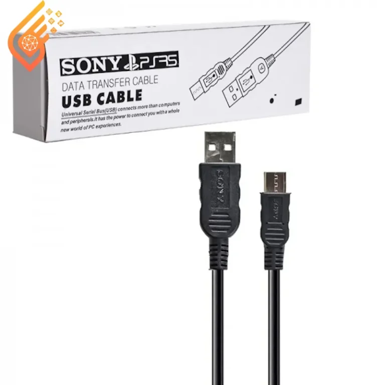 کابل شارژ دسته بازی PS5 تایپ سی سونی طول 1.8 متر