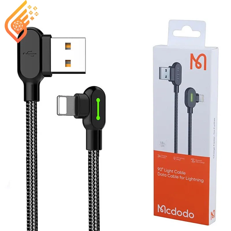 کابل لایتکابل لایتنینگ مک دودو مدل Mcdodo CA-467 1.8mنینگ مک دودو مدل Mcdodo CA-467 1.8m (5) کابل لایتنینگ مک دودو مدل Mcdodo CA-467 1.8m
