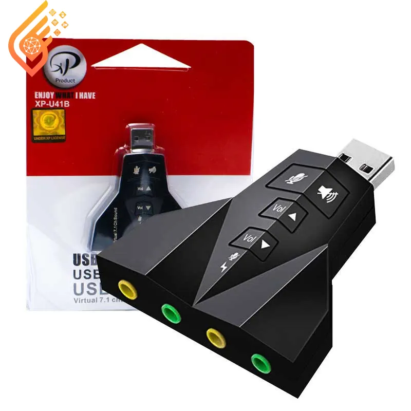 کارت صدا ایکس پی پروداکت مدل XP-Product XP-U41G V7.1 کارت صدا ایکس پی پروداکت مدل XP-Product XP-U41G V7.1