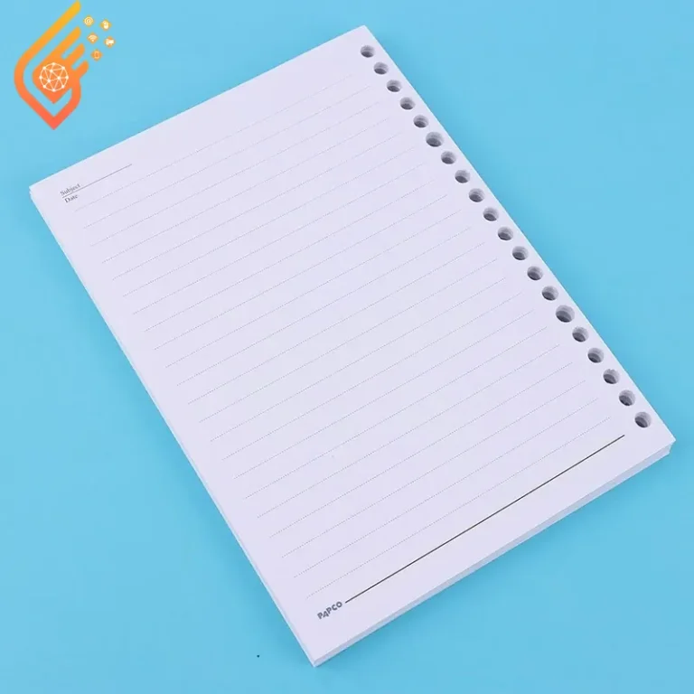 کاغذ کلاسوری 20 حلقه 100 برگ پاپکو A5-636-SH