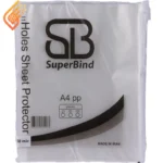 کاور کاغذ SuperBind 50mu سایز A4 بسته 100 عددی