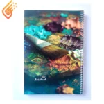 دفتر سیمی 100 برگ طرح دار (بسته 5 عددی)