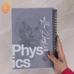 دفتر سیمی 100 برگ طرح فیزیک آلبرت انیشتین دات نوت