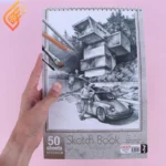 دفتر طراحی A4 سیمی 50 برگ آونگ