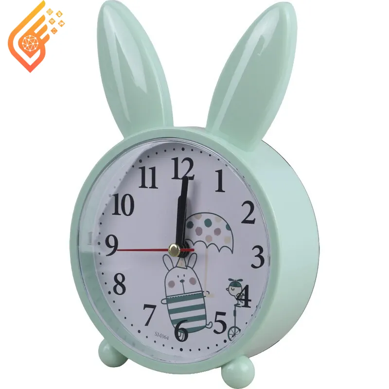 ساعت رومیزی زنگ دار طرح خرگوش HN-298 کد SM064