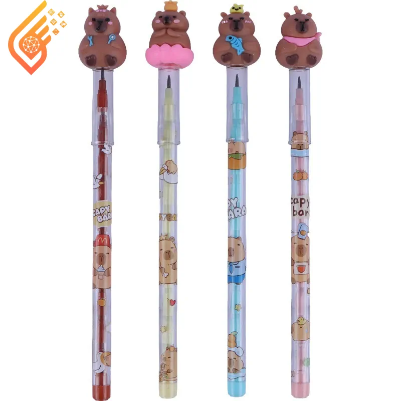 مداد مشکی فشنگی طرح کاپی بارا Capybara (2) مداد مشکی فشنگی طرح کاپی بارا Capybara