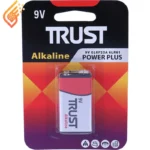 باتری کتابی 9 ولت تراست Alkaline Power Plus GL6F22A