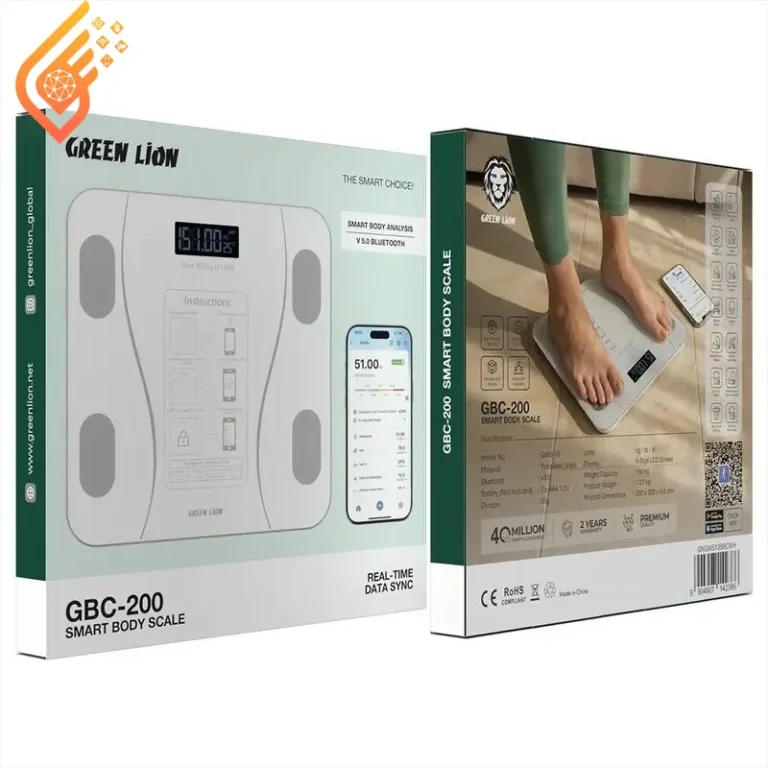 ترازو دیجیتال هوشمند بلوتوثی گرین لاین GBC-200 GNGWS13SBCWH