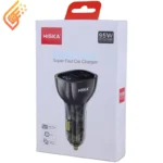 شارژر فندکی 65 وات هیسکا مدل Hiska HCC-326