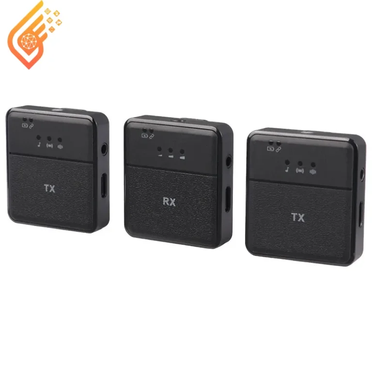میکروفون یقه ای بی سیم تایپ سی دوتایی SX9 Type-C