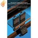 میکروفون یقه ای بی سیم تایپ سی دوتایی SX9 Type-C