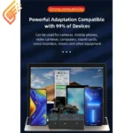 میکروفون یقه ای بی سیم تایپ سی دوتایی SX9 Type-C