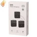 میکروفون یقه ای بی سیم تایپ سی دوتایی SX9 Type-C