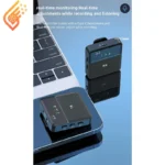 میکروفون یقه ای بی سیم تایپ سی دوتایی SX9 Type-C