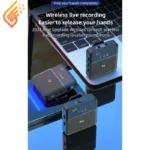 میکروفون یقه ای بی سیم تایپ سی دوتایی SX9 Type-C