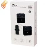 میکروفون یقه ای بی سیم دوتایی SX31 Type-C / Lightning