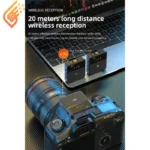 میکروفون یقه ای بی سیم دوتایی لایتنینگ SX9 Lightning3.5mm