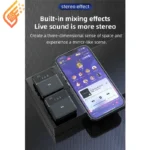 میکروفون یقه ای بی سیم دوتایی لایتنینگ SX9 Lightning3.5mm